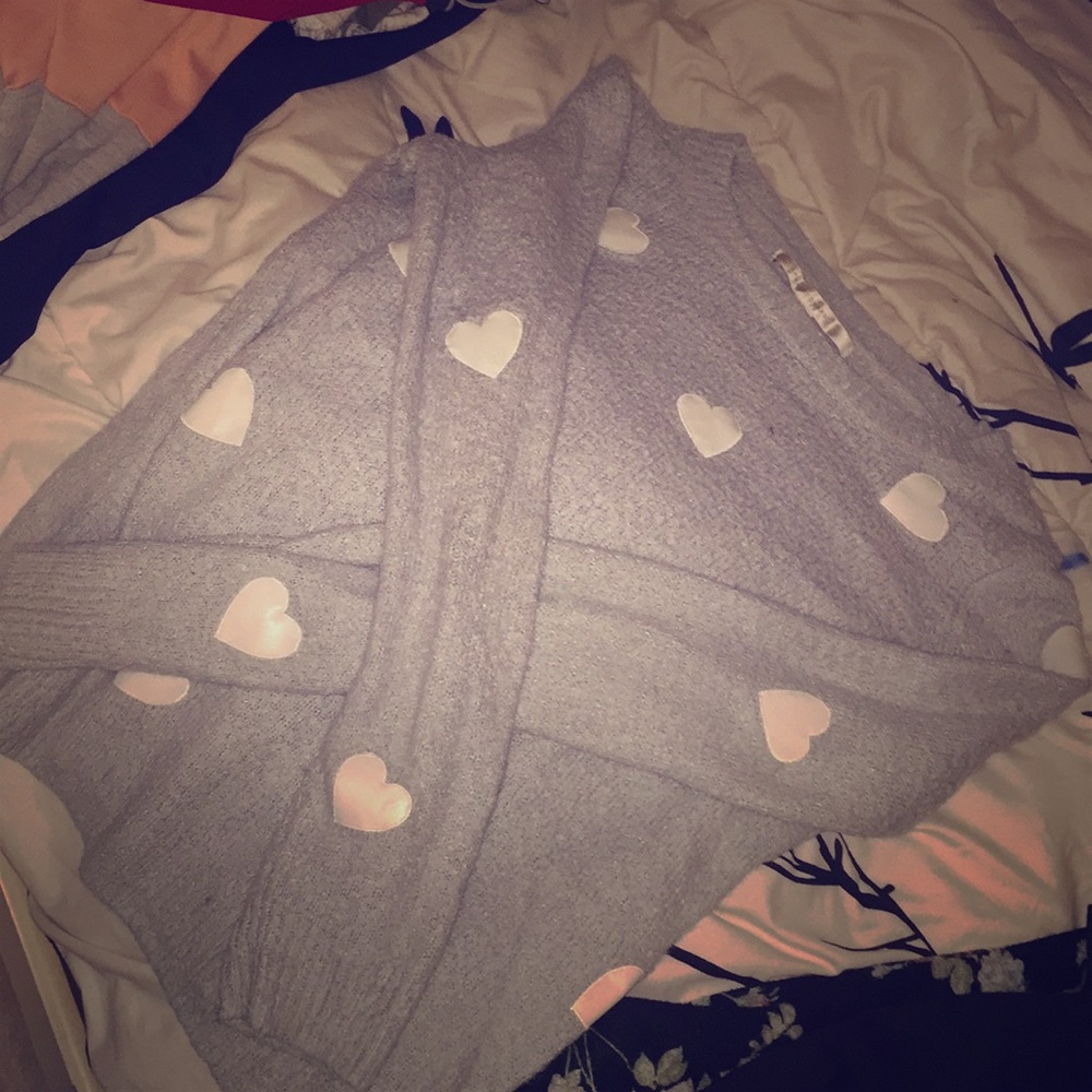 Very soft gray sweater